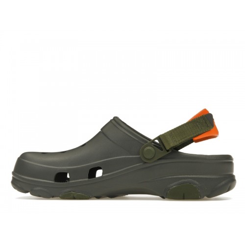 Crocs Classic All-Terrain Clog Grey - мужская сетка размеров