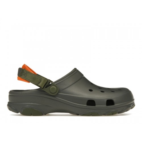 Crocs Classic All-Terrain Clog Grey - мужская сетка размеров