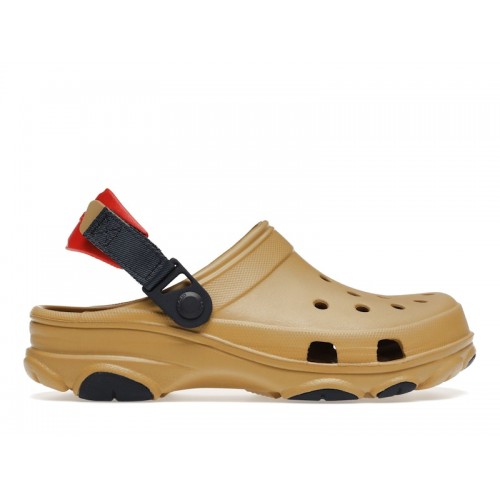 Crocs Classic All-Terrain Clog Beige - мужская сетка размеров