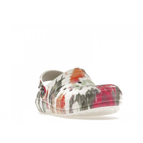 Crocs Classic Tie-Dye Lined Clog Black Multi - мужская сетка размеров