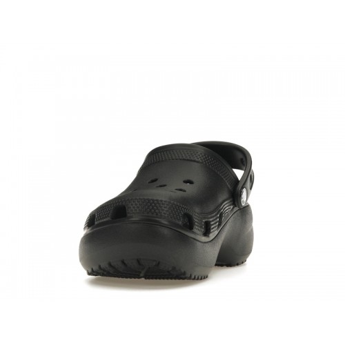 Crocs Classic Platform Clog Black (W) - женская сетка размеров