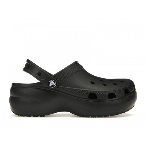 Crocs Classic Platform Clog Black (W) - женская сетка размеров