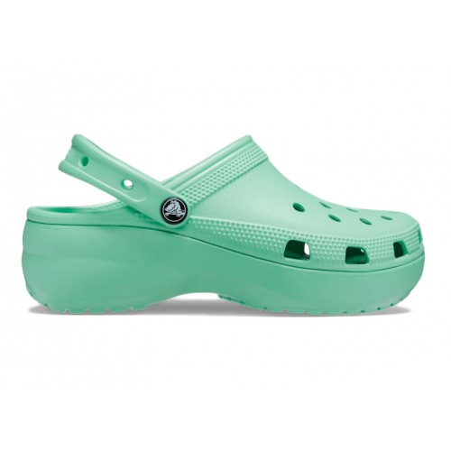 Crocs Classic Platform Clog Jade Stone (W) - женская сетка размеров