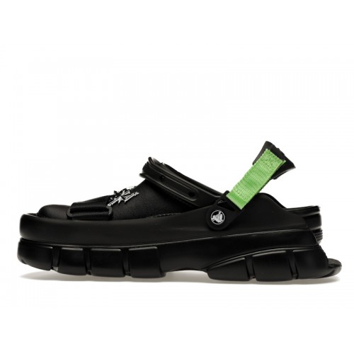 Crocs Classic Clog SANKUANZ Black - мужская сетка размеров