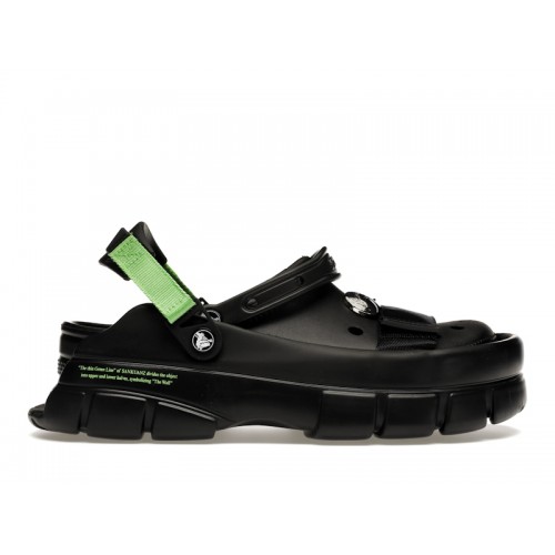 Crocs Classic Clog SANKUANZ Black - мужская сетка размеров