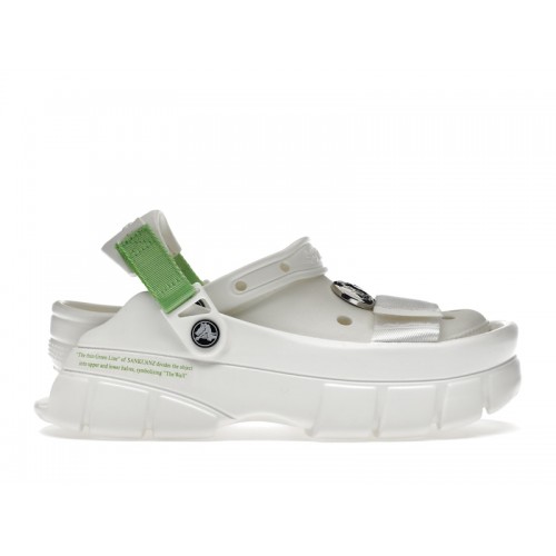 Crocs Classic Clog SANKUANZ White - мужская сетка размеров