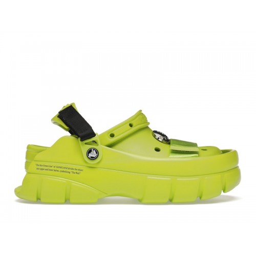 Crocs Classic Clog SANKUANZ Lime Punch - мужская сетка размеров