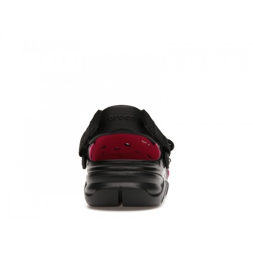 Crocs Duet Max 2 Clog Post Malone Black - мужская сетка размеров