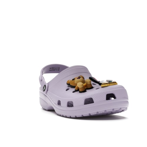 Crocs Classic Clog Justin Bieber with drew house 2 Lavender - мужская сетка размеров