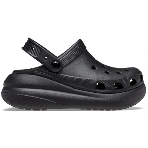 Crocs Classic Crush Clog Black - мужская сетка размеров