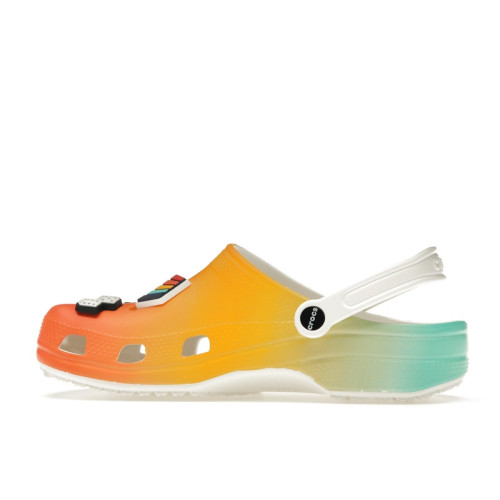 Free & Easy x Crocs Classic Clog Sunset - мужская сетка размеров Free & Easy x Crocs Classic Clog Sunset - мужская сетка размеров