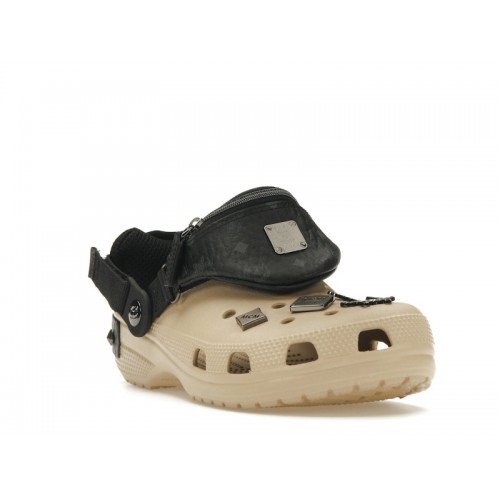 Crocs Classic Clog MCM Brown Black - мужская сетка размеров