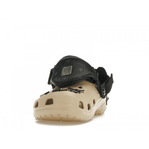 Crocs Classic Clog MCM Brown Black - мужская сетка размеров