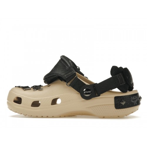 Crocs Classic Clog MCM Brown Black - мужская сетка размеров