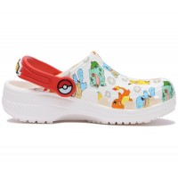 Младенцу Crocs Classic Clog Pokemon White (TD)