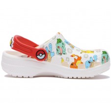 Младенцу Crocs Classic Clog Pokemon White (TD)