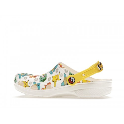 Crocs Classic Clog PokÃ©mon White - мужская сетка размеров