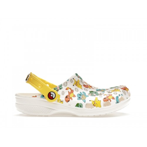 Crocs Classic Clog PokÃ©mon White - мужская сетка размеров