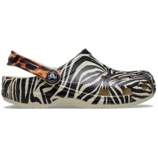 Crocs Classic Clog Animal Remix Zebra