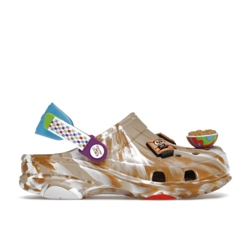 Cinnamon Toast Crunch x Crocs Classic All-Terrain Clog Kids - подростковая сетка размеров