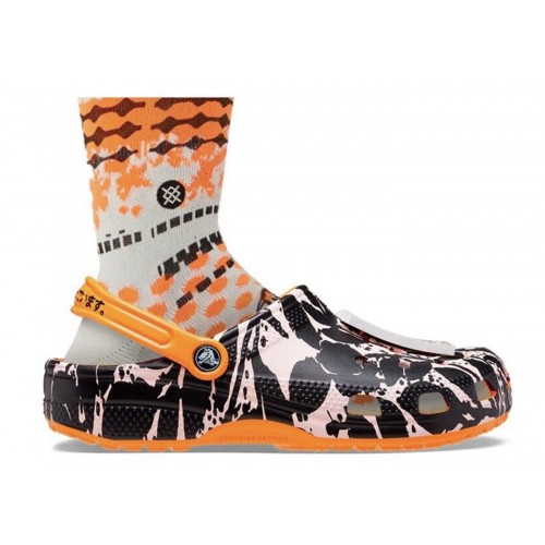 Crocs Classic Clog Stance B. Thom Floral Quilt - мужская сетка размеров