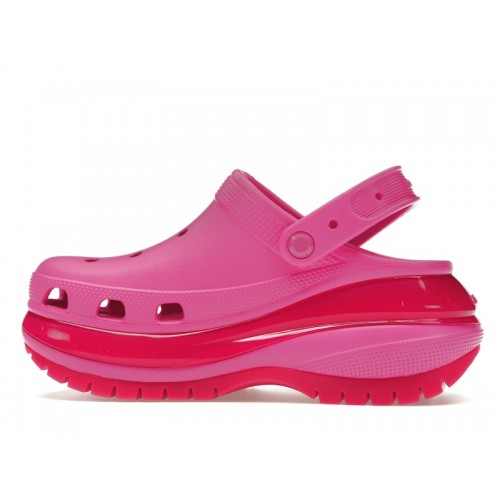 Crocs Classic Mega Crush Clog Juice - мужская сетка размеров