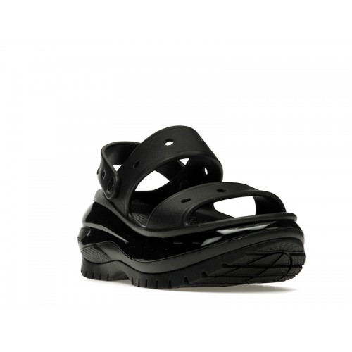 Crocs Mega Crush Sandal Black - мужская сетка размеров