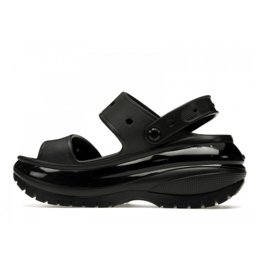 Crocs Mega Crush Sandal Black - мужская сетка размеров