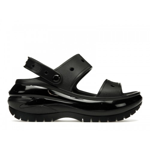 Crocs Mega Crush Sandal Black - мужская сетка размеров