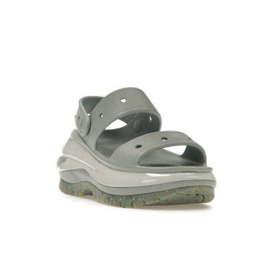 Crocs Mega Crush Sandal Light Grey - мужская сетка размеров