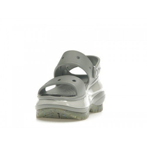 Crocs Mega Crush Sandal Light Grey - мужская сетка размеров