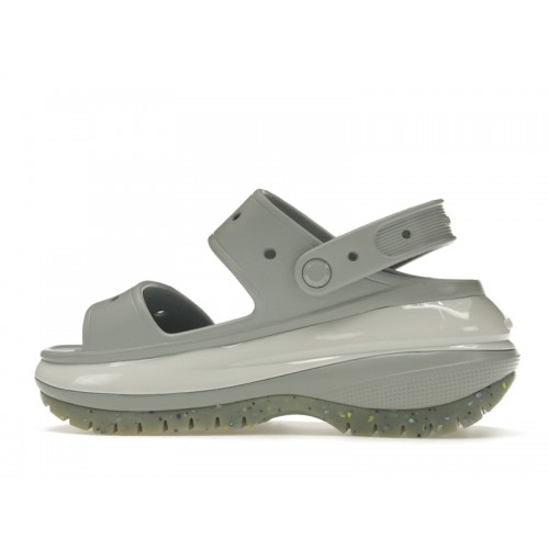 Crocs Mega Crush Sandal Light Grey - мужская сетка размеров