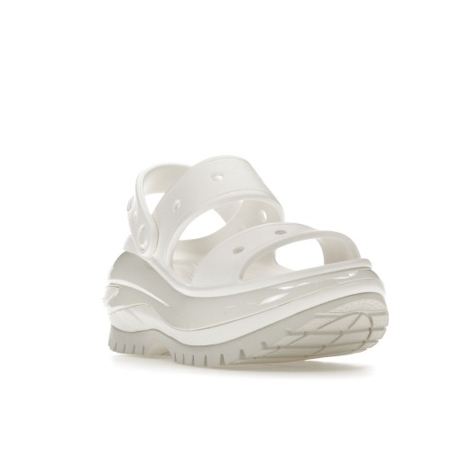 Crocs Mega Crush Sandal White - мужская сетка размеров