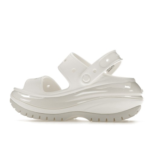 Crocs Mega Crush Sandal White - мужская сетка размеров