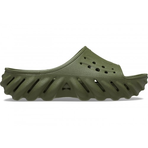 Crocs Echo Slide Army Green - мужская сетка размеров