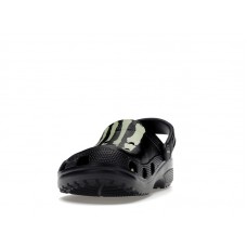 Crocs Classic Clog Pleasures Skeleton Black Glow
