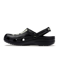 Crocs Classic Clog Pleasures Skeleton Black Glow
