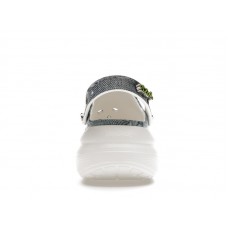 Crocs Mega Crush Clog SZA Denim