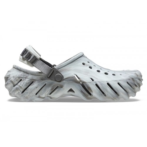 Crocs Echo Clog Marbled Moonlight - мужская сетка размеров