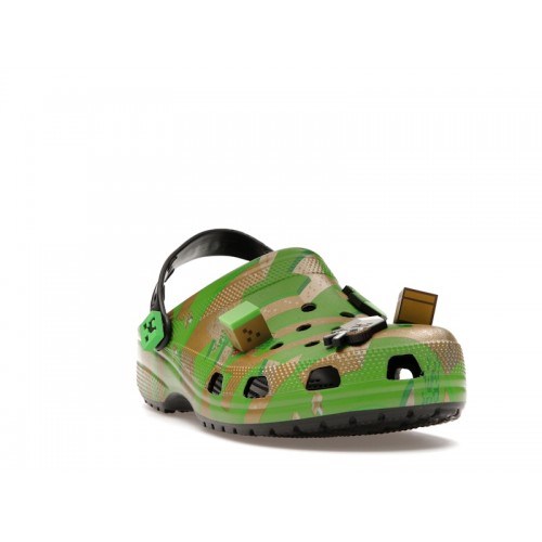 Crocs Elevated Clog Minecraft Grass Block - мужская сетка размеров