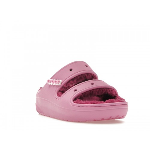 Crocs Classic Cozzzy Sandal Saweetie Taffy Pink (W) - женская сетка размеров