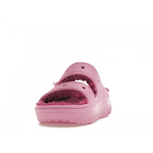 Crocs Classic Cozzzy Sandal Saweetie Taffy Pink (W) - женская сетка размеров