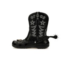 Crocs Classic Cowboy Boot Black