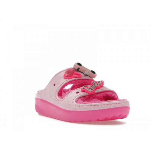 Crocs Classic Cozzzy Sandal Barbie Electric Pink - мужская сетка размеров