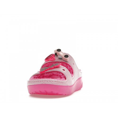 Crocs Classic Cozzzy Sandal Barbie Electric Pink - мужская сетка размеров