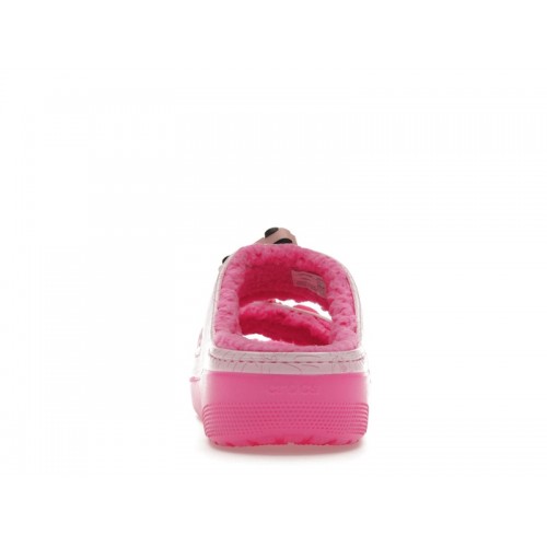 Crocs Classic Cozzzy Sandal Barbie Electric Pink - мужская сетка размеров