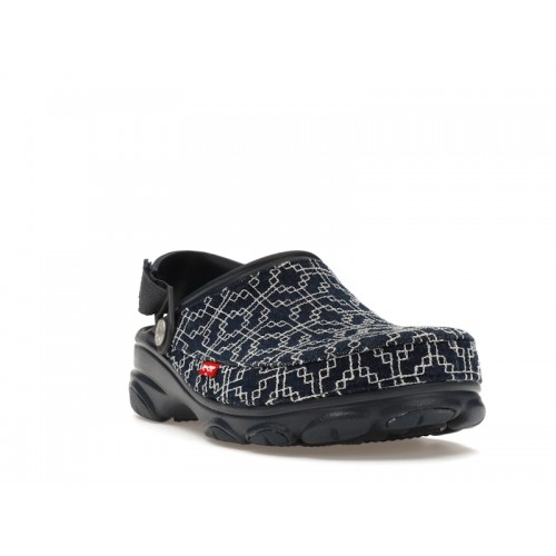 Crocs Classic All-Terrain Clog Levis Sashiko Dark Wash - мужская сетка размеров