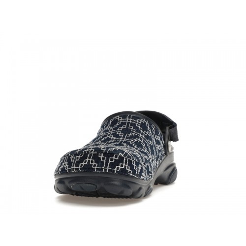 Crocs Classic All-Terrain Clog Levis Sashiko Dark Wash - мужская сетка размеров