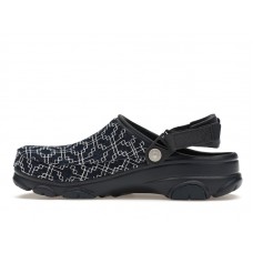 Crocs Classic All-Terrain Clog Levi's Sashiko Dark Wash