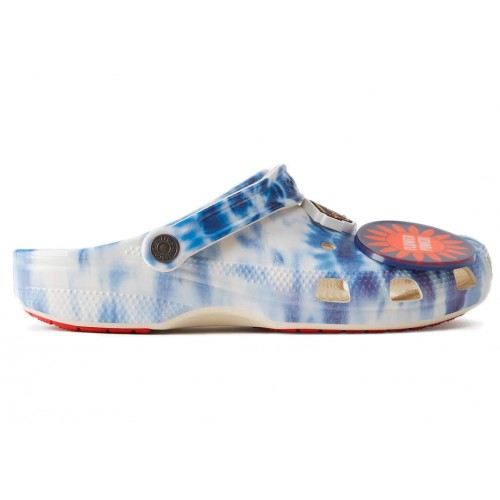 Crocs Classic Clog Levis Tie-Dye - мужская сетка размеров